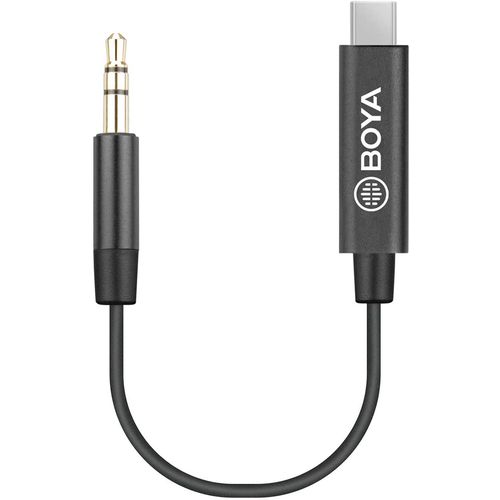 Boya 3.5mm Male TRRS to Male TYPE-C adapter cable (20cm) slika 1