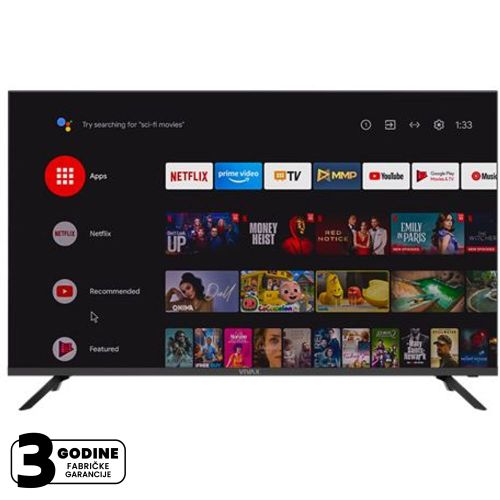 Vivax 43UHD10K Smart TV 43" 4K Ultra HD DVB-T2 slika 1