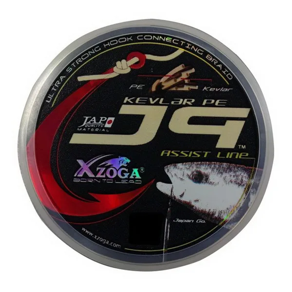 Xzoga fluorkarbon Kevlar+PE 100% 10m 80lb slika 1