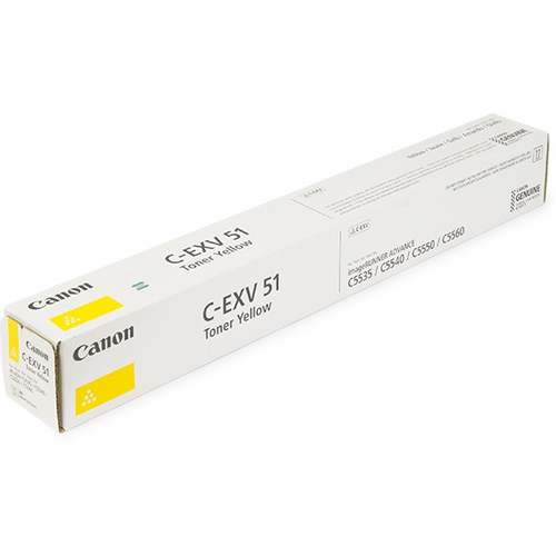 Canon toner CEXV51 Yellow slika 1