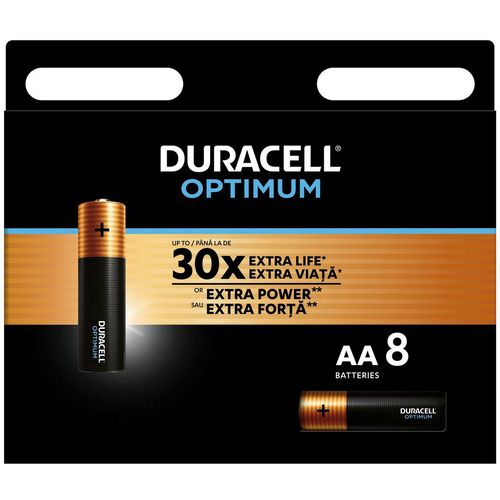 Duracell Optimum baterije AA 8 kom slika 2