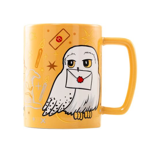 PYRAMID HARRY POTTER (HEDWIG) FUZZY MUG slika 2