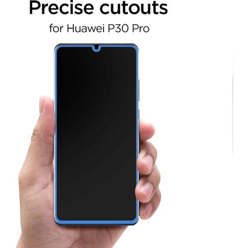 Spigen GLAS.TR Slim Huawei P30 Pro/P30 Pro New Edition, crna slika 2