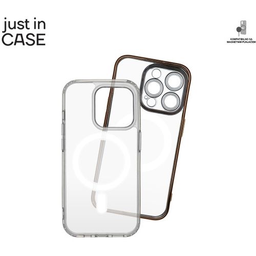 2u1 Extra case MAG MIX paket PINK za iPhone 15 Pro slika 2