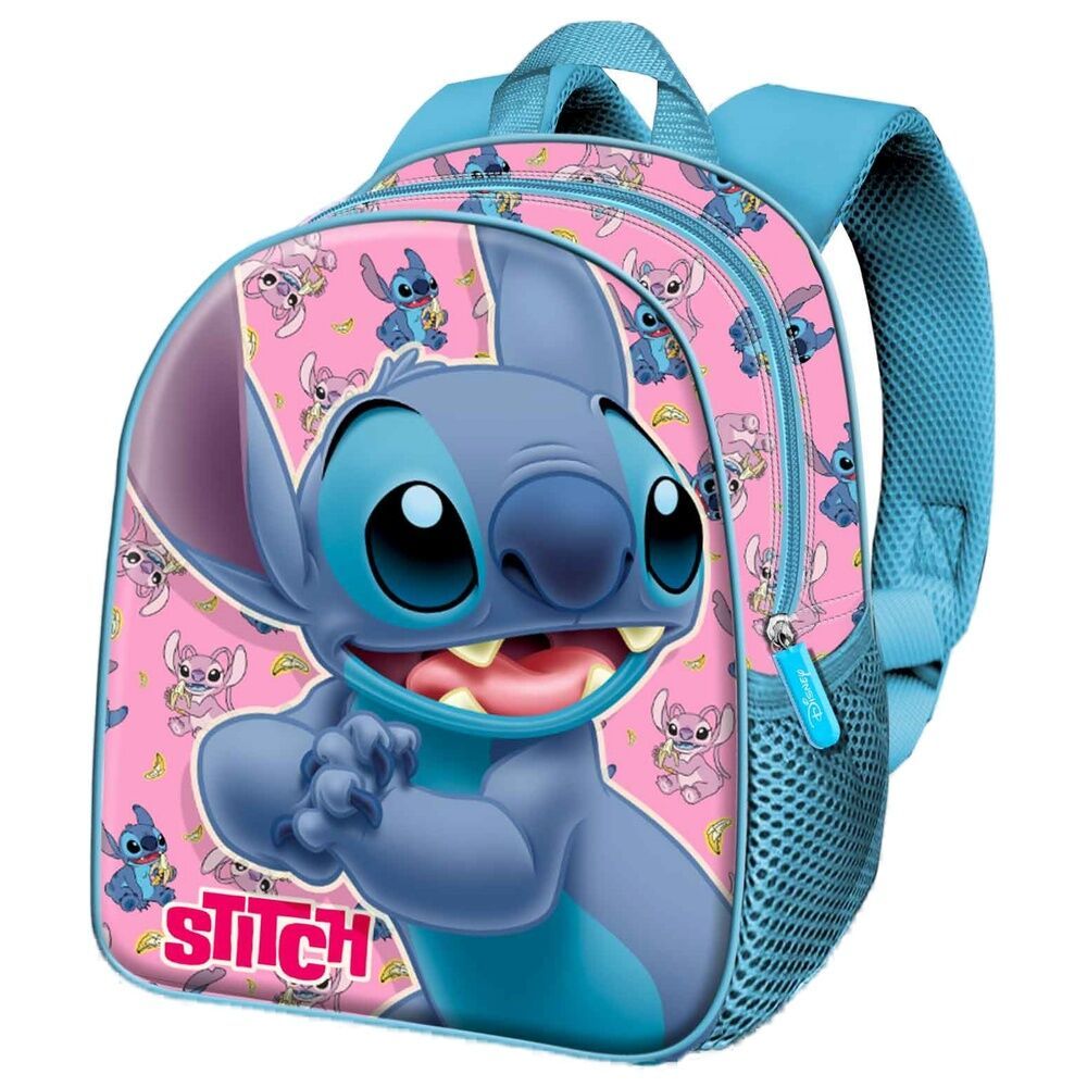 Mochila 3D Stitch Disney 30 cm slika 1