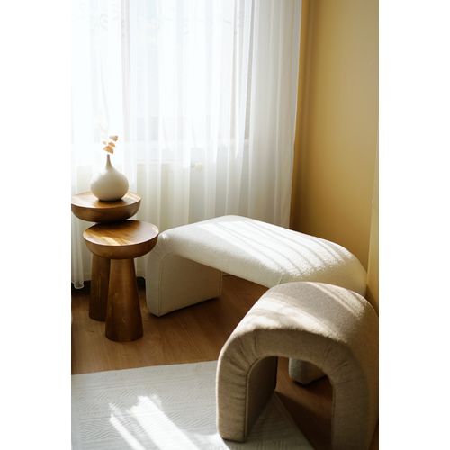 Nu Bench - White White Pouffe slika 2