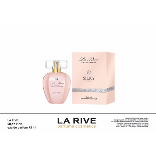 LA RIVE SWAROVSKI SILKY PINK ženska parfemska voda 75ml slika 1