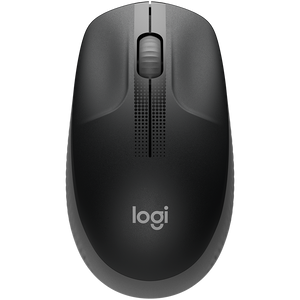 Logitech miš M190 Full-size wireless mouse - CHARCOAL - 2.4GHZ - EMEA - M190