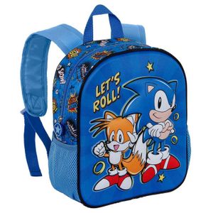 Sonic The Hedgehog Let's Roll 3D Ruksak 31cm