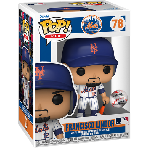 Funko Pop MLB: Mets - Francisco Lindor (Home Jersey) slika 1