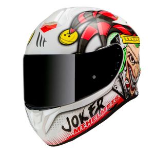 MT Helmets vizir za moto kacigu MT Targo Joker White