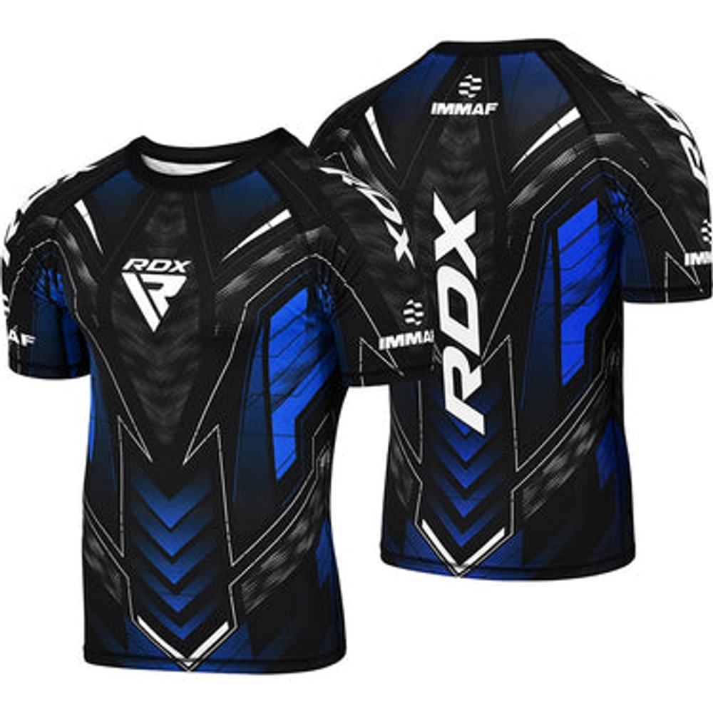 RDX Sports Kompresiona majica Immaf Approved - Plava - XL slika 2