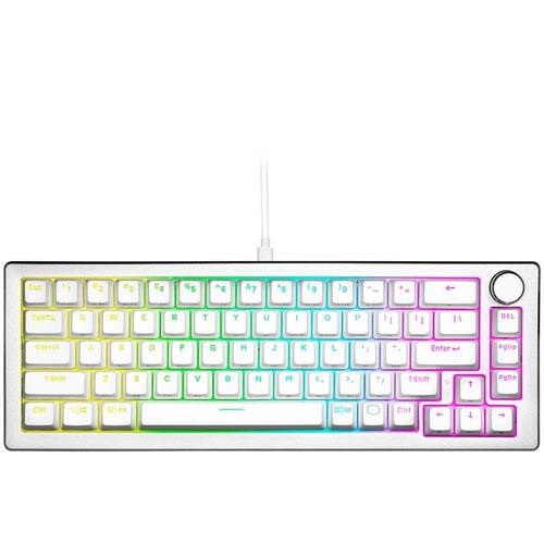 COOLER MASTER CK720 Gaming mehanička tastatura, brown switch, bela(CK-720-SKKM1-US) slika 2