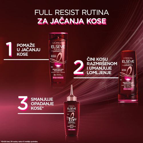 L'Oreal Paris Elseve Full Resist Šampon 400 ml slika 3