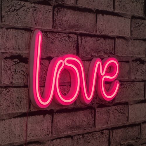 Dekorativno LED osvetljenje 'Love' - Pink slika 1