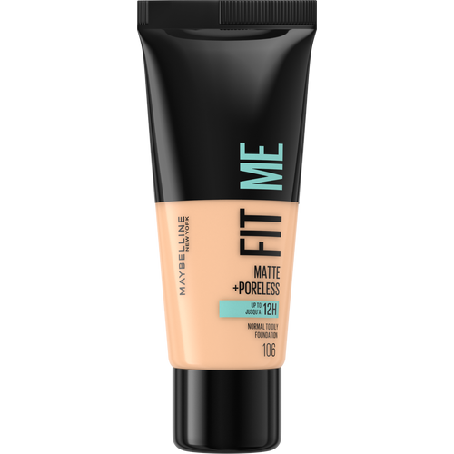 Maybelline New York Fit Me Matte+Poreless Tekući puder 106 Peach slika 1