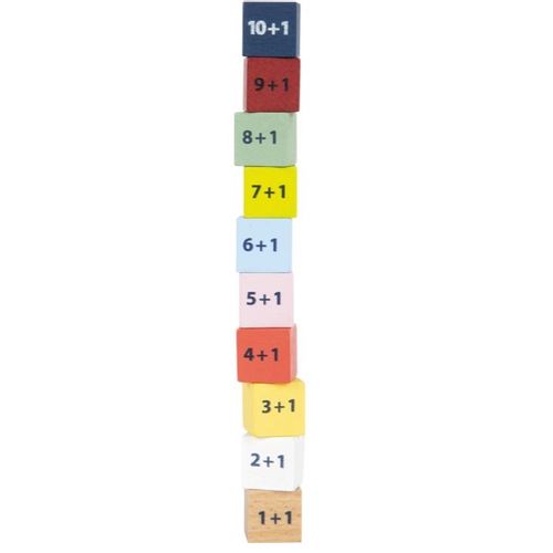Legler Drvena tablica sabiranja u boji slika 3