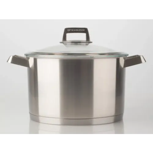 Šerpa duboka 24cm sa poklopcem PREMIUM INOX 18/10, 6L slika 2