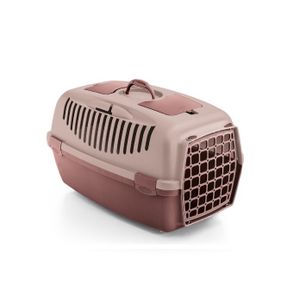 422093ROS Zolux Gulliver 2 Transporter Braon / Roze 55x36x35cm