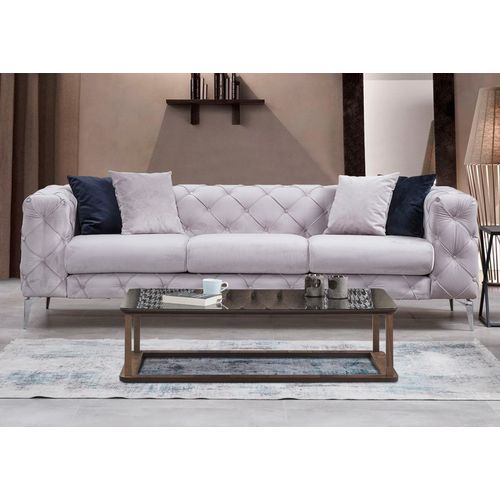 Atelier Del Sofa Trosjed COMO sivi, Como - Light Grey slika 1