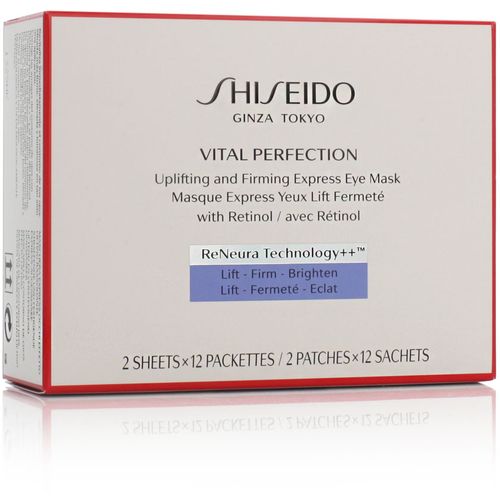 Shiseido Vital Perfection Uplifting &amp; Firming Express Eye Mask 12 pcs slika 2