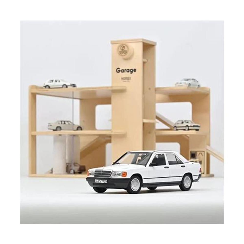 Norev Mercedes-Benz 190E 1984 - White 1:18 slika 4