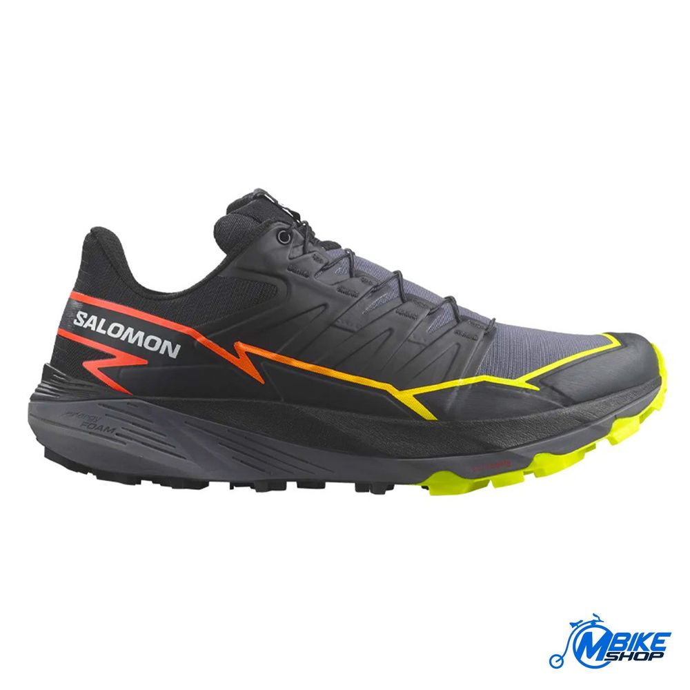 Salomon Muške patike Thundercross, Black/Quiet Shade/Fiery Coral slika 2