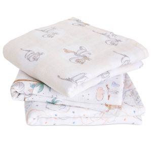 Aden+Anais® Komplet 3 tetra pelena 70x70 Disney My Darling Dumbo