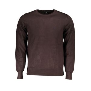 US GRAND POLO MEN'S BROWN SWEATER