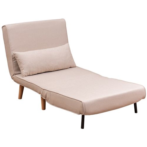 Atelier Del Sofa Folde Single - Cream Cream 1-Seat Sofa-Bed slika 8
