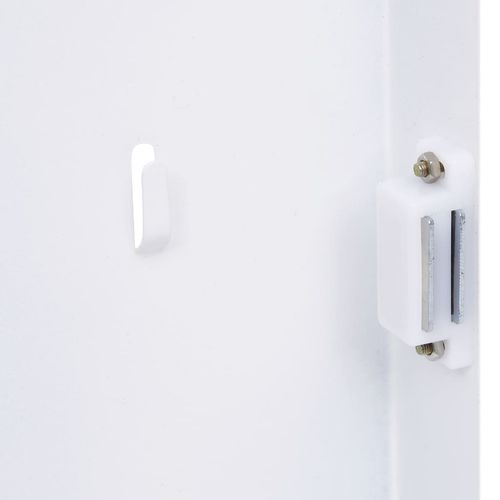 Kutija za ključeve s magnetnom pločom bijela 30 x 20 x 5,5 cm slika 27
