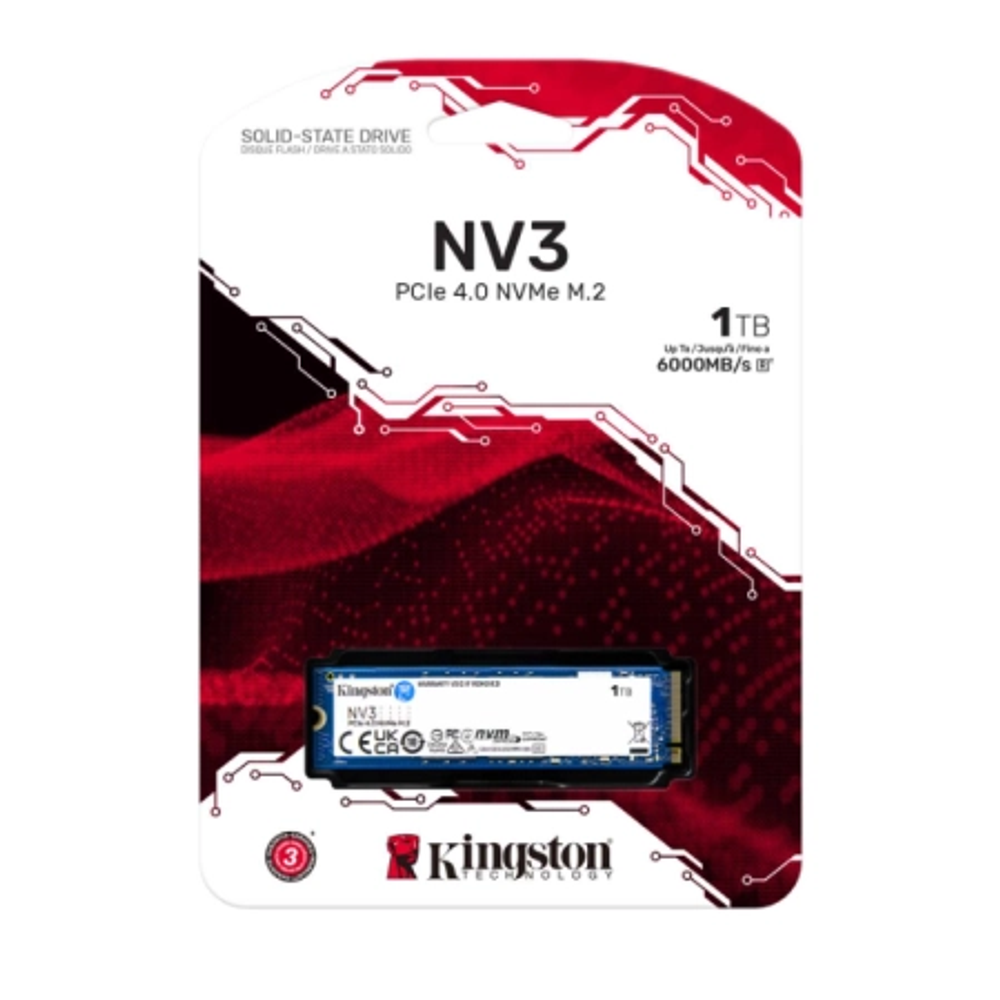 Kingston SSD 1TB NV3 M.2 NVMe slika 3