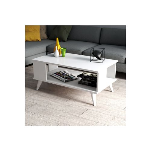 SHP0101 White Coffee Table slika 2