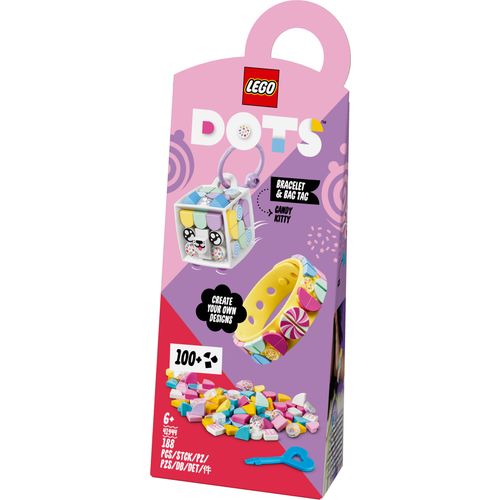 LEGO® DOTS 41944 narukvica i privjesak za torbu slatka ma slika 7