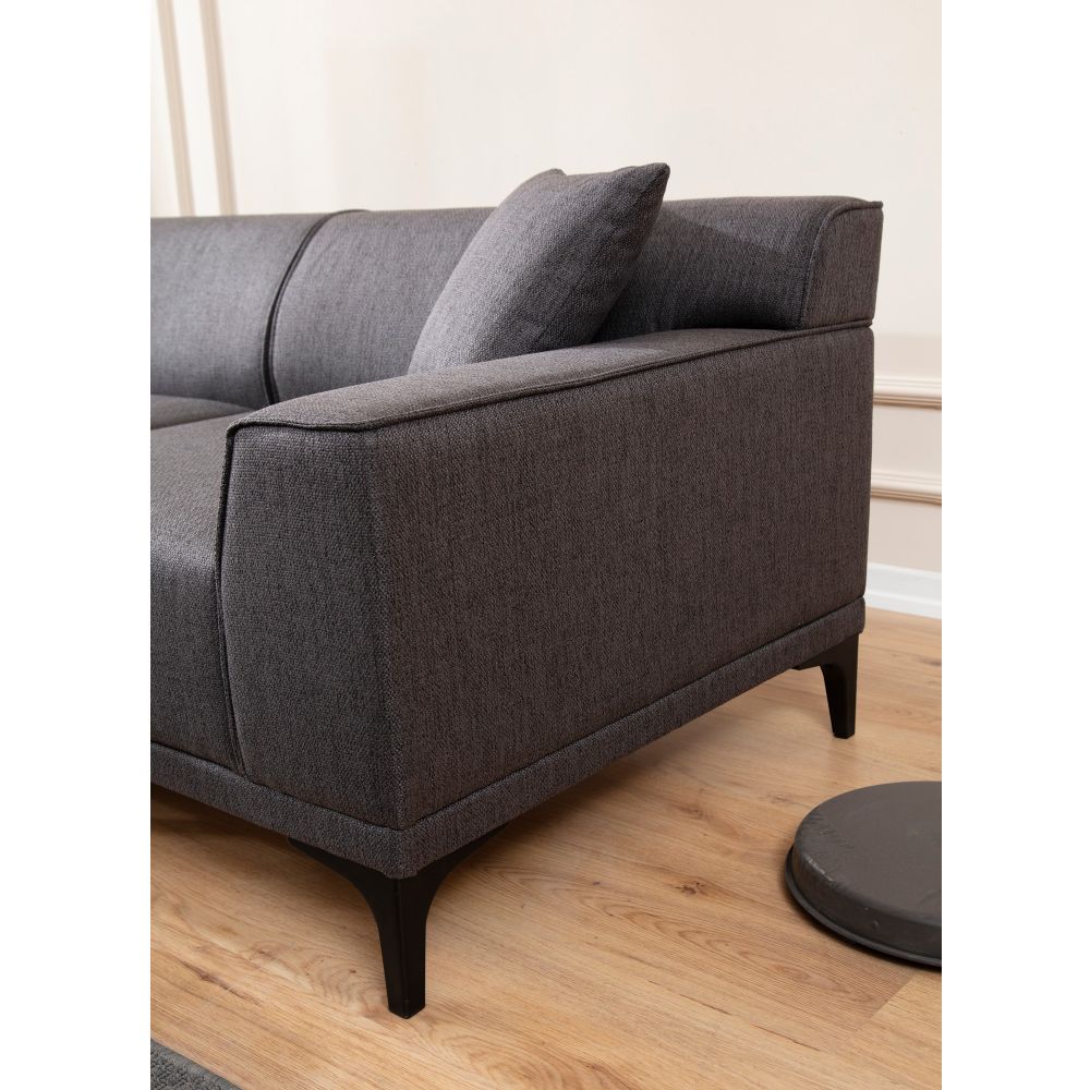 Petra L Kutna Sofa - Antracit slika 5