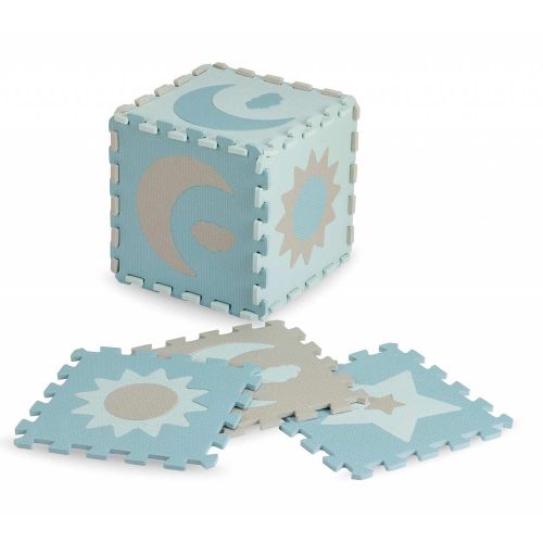 MOMI NEBE, puzzle od pjene 90x90 cm, plave slika 1