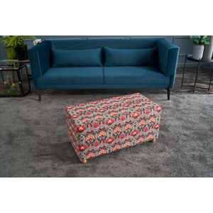 Bonita Puf Uzun Multicolor Pouffe