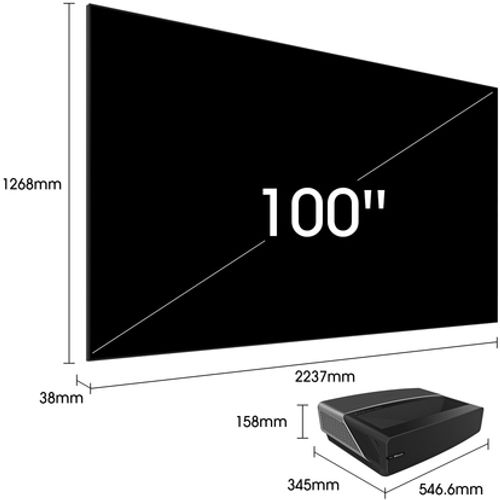Hisense televizor 100" 100L5F-B12 Laser 4K UHD Smart TV + konzola slika 11