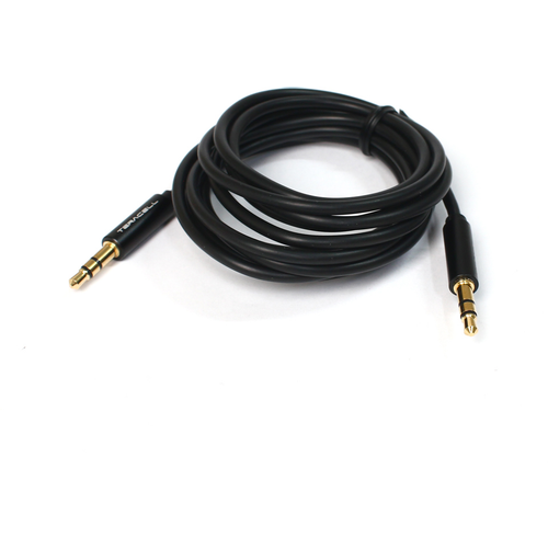 Audio kabl Teracell Aux 3.5mm crni 2m slika 1