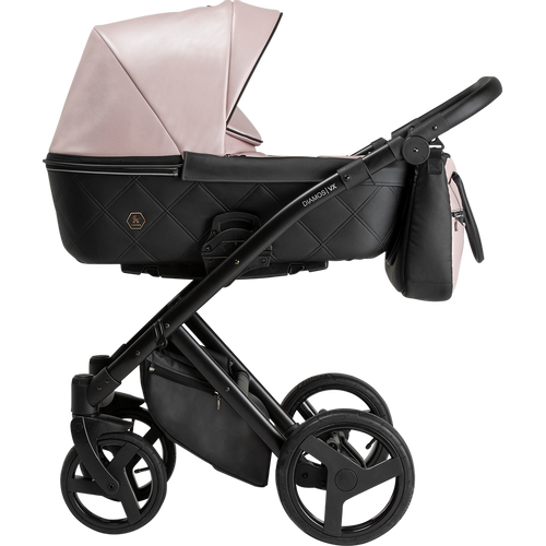 Tutek Kolica za bebe 2in1 DIAMOS DVXECO 8, Rose-Black  slika 1