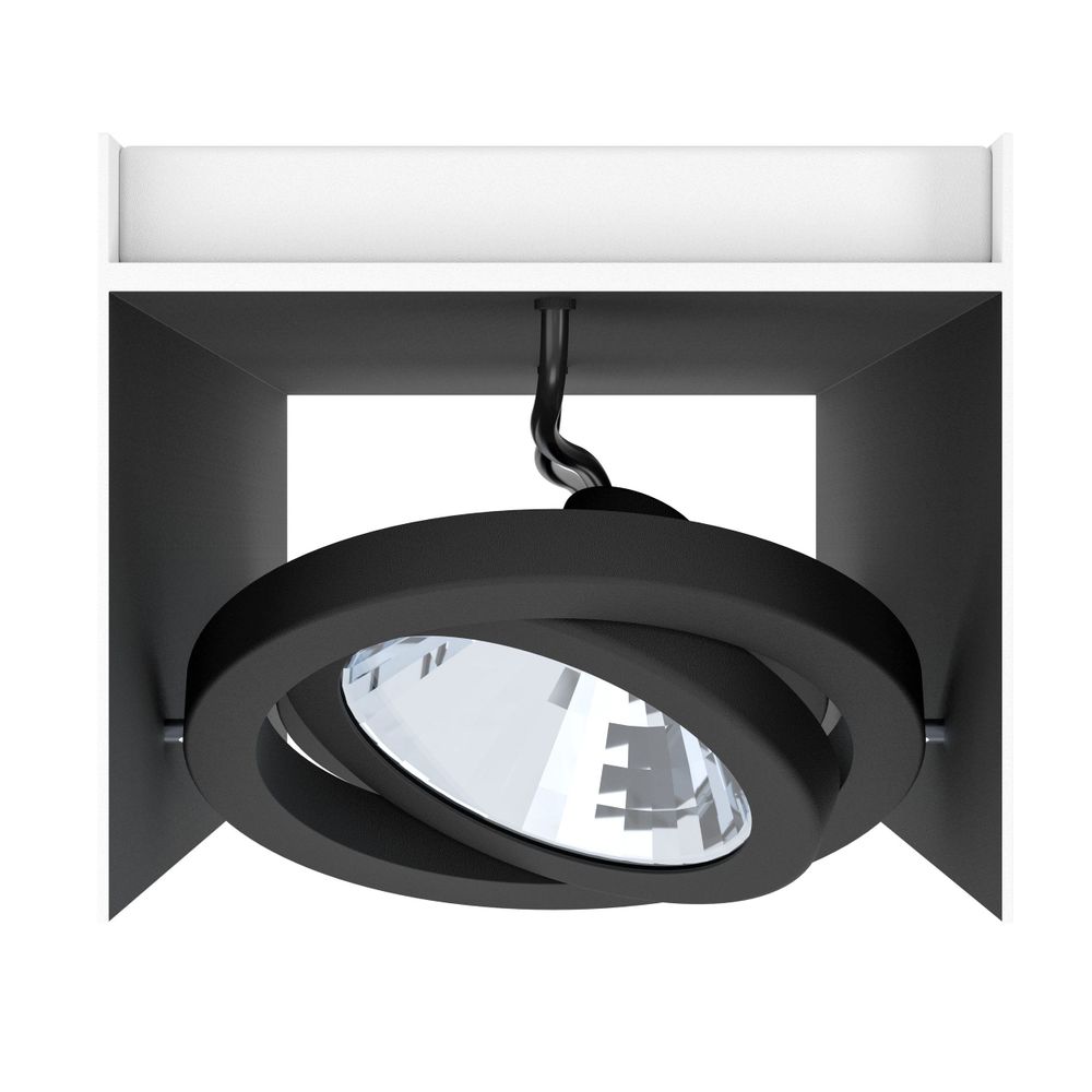 VIDAGO Stropna Rasvjeta - LED-CL/4 Bijela/Crna slika 3