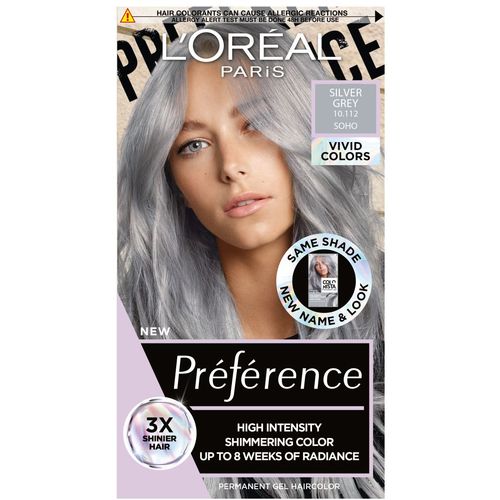 L'Oreal Paris Preference Vivids 10.112 Silver Grey boja za kosu slika 1