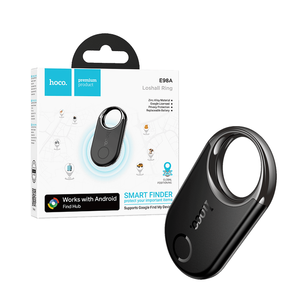 hoco. Inteligentni lokator uređaja / Google Find My Device E98A Starry, Black slika 1