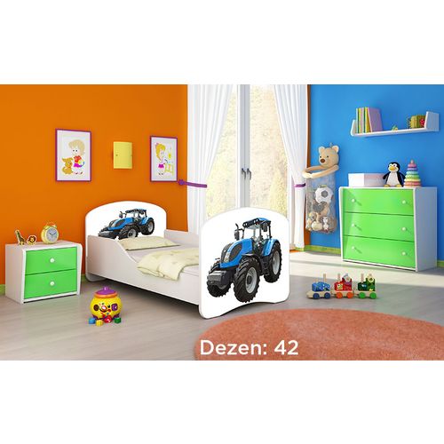 Deciji krevet ACMA I 140x70 + dusek 6 cm42 slika 1