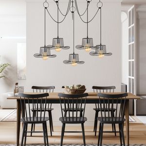 Luster Tel - 6761 Black Chandelier