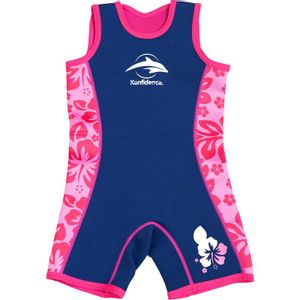 Konfidence neoprensko odijelo Warma Wetsuit mornarsko plava/roza/hibiskus 6-7 godina