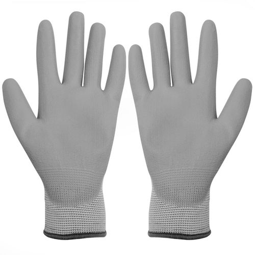 Radne rukavice PU 24 Para bijela-siva Veličina 9 / L slika 9