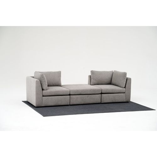 Mottona Mini Ugaona Sofa - Svetlo Siva slika 3