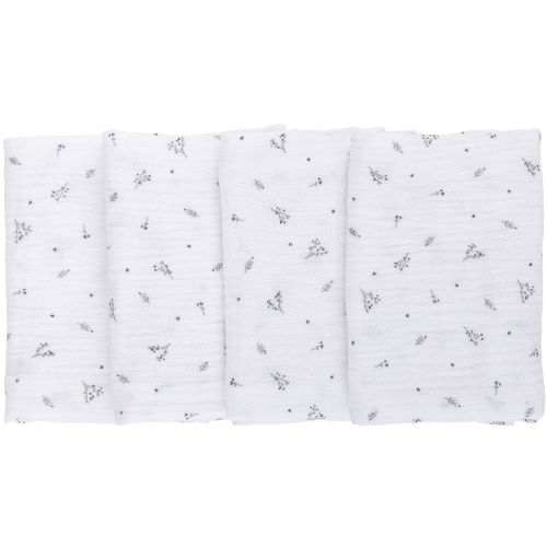 BUBABA BY FREEON tetra krpice muslin 4/1 40x40cm white 84485 slika 1