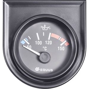 Equus 842109 ugradbeni instrument za motorna vozila prikaz temperature vode/ulja Mjerno podučje 60 - 160 °C standard žuta, crvena, zelena 52 mm